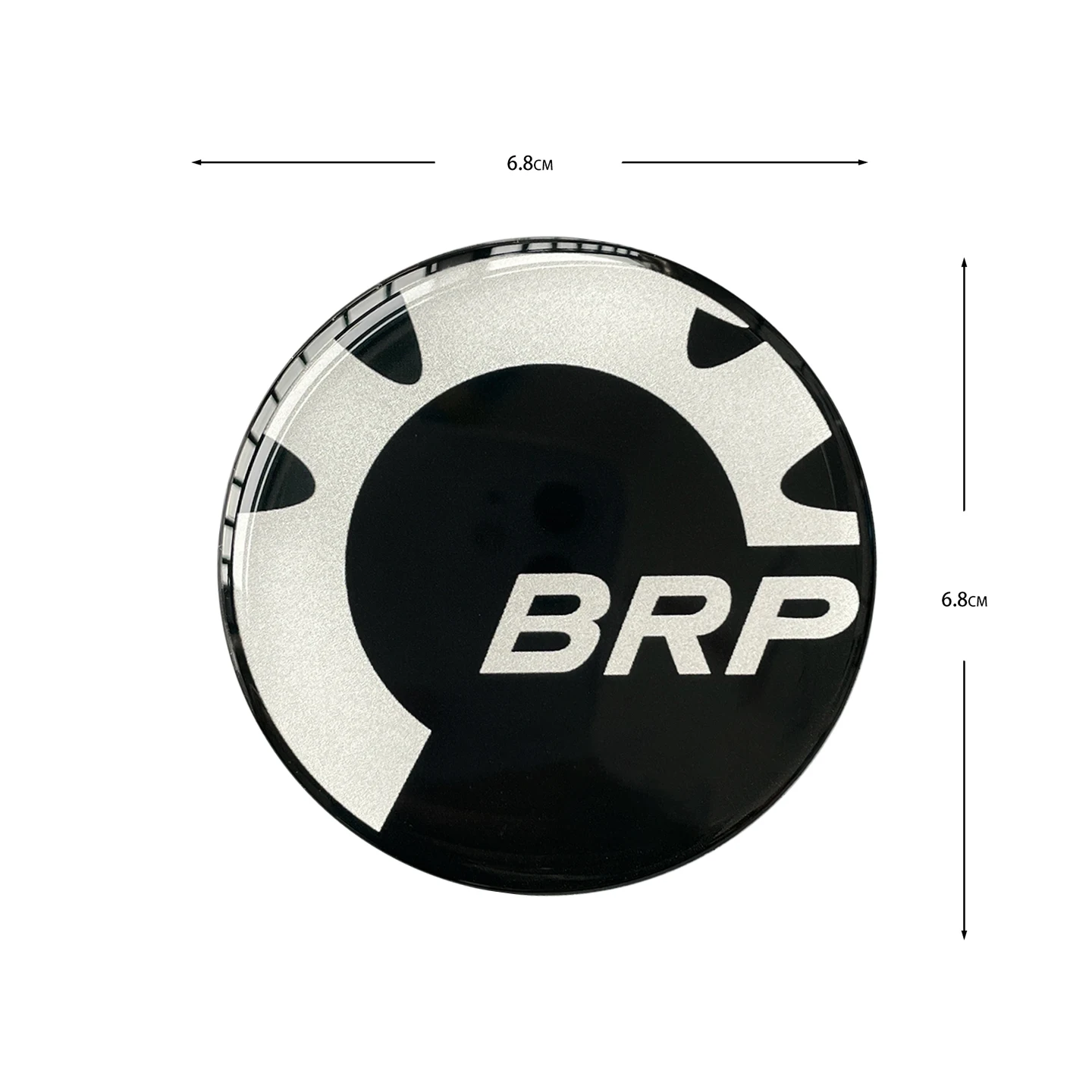 Jet-Ski-Aufkleber 68mm Epoxy-Emblem 48mm Abzeichen SEA-DOO Bootsaufkleber Vinyl-Dekal Zubehör RXP RXT GTI Spark GTX Für BRP SEADOO
