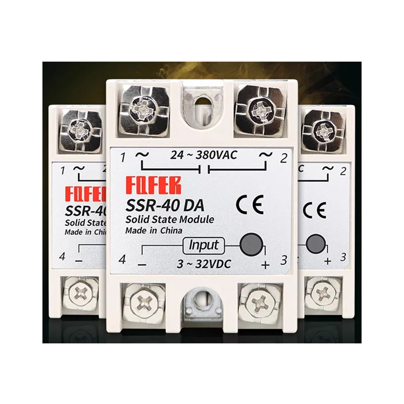 Original Single Phase Solid State Relay SSR-60DA SSR-75DA SSR-80DA SSR-90DA SSR-100DA