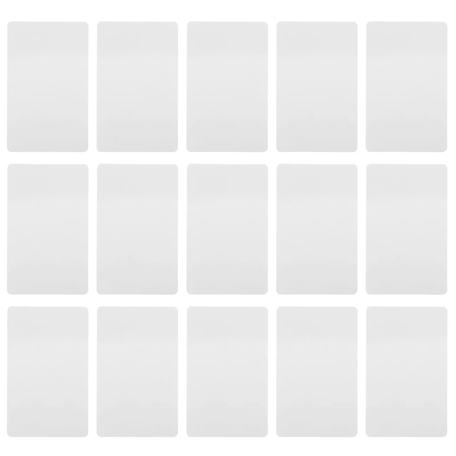 

30Pcs Blank PVC Ic Cards Plastic Badge Cards for Access Control Student Id Business Credit Card Maker