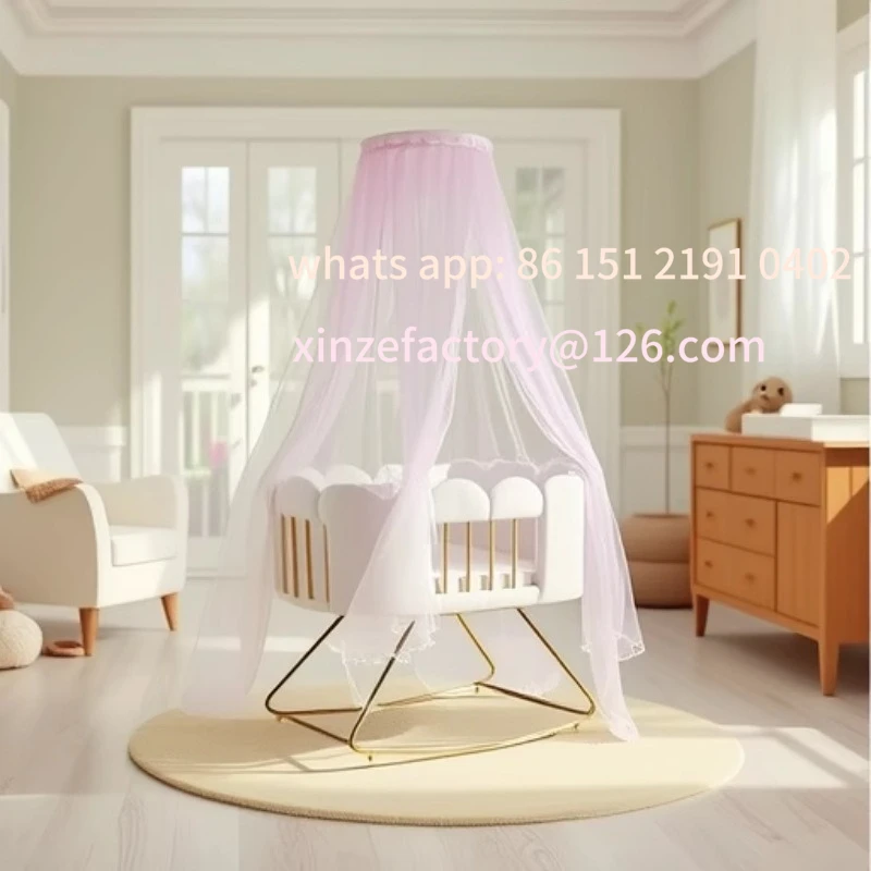 

Customizable new rocking chair eco-friendly paint-free bed