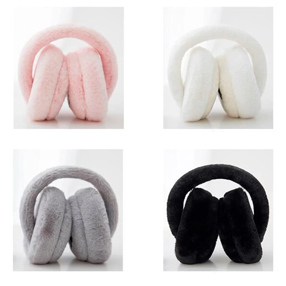 Electric Ear Covers Earmuff Earphone Winter Warmer Music Plush Headphone with Player Warmers