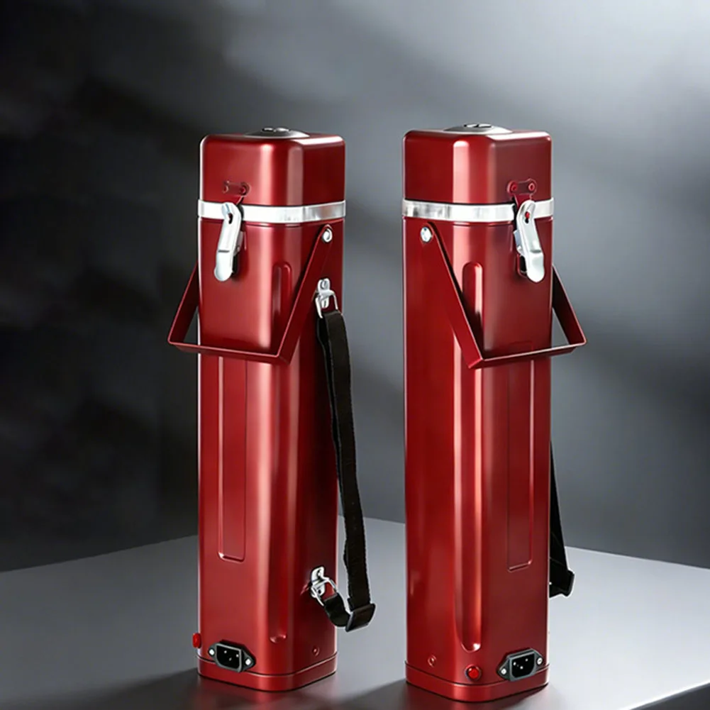 Square Format Welding Rod Holder With Thickened Enclosure Resisting Wear And Deformation Over Extended Duty Cycles