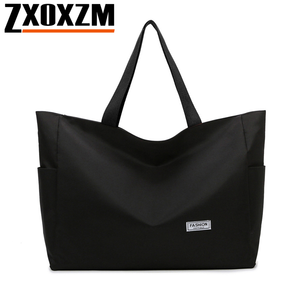  1PCS Men's Tote Bag with Zipper Gym Travel Sports Bag with Dry/Wet Compartment Nurse Work Tote Dance Yoga Bag for Men 