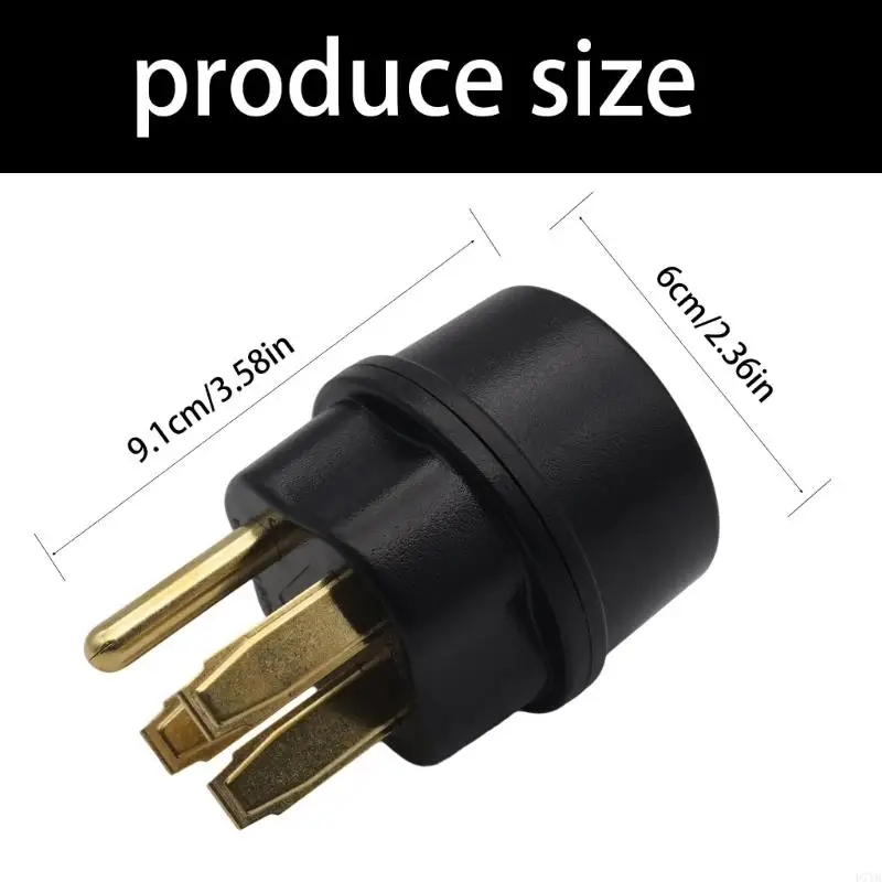 Góc phải 50A 250V Nema 14-50p phích cắm cho máy phát điện thiết bị công suất cao Máy sạc xe điện công nghiệp Máy sấy D7YA