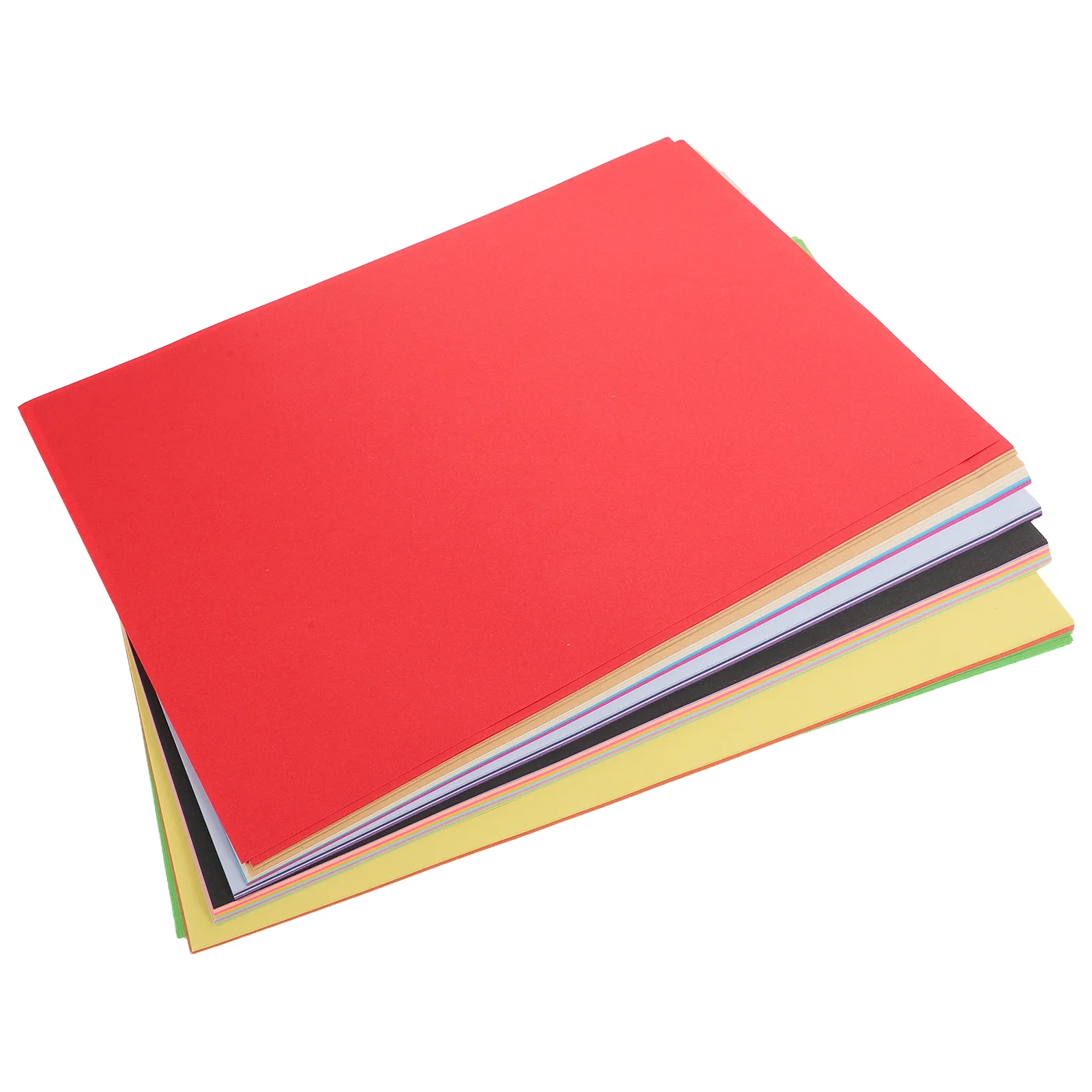 100 قطعة A4 اوريغامي مجموعة الورق 10 ألوان متنوعة صفائح على الوجهين للحرف اليدوية زينة عيد ميلاد المدرسة #2