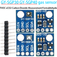 GY-SGP30 GY-SGP40 Air Quality Gas Sensor TVOC eCO2 Carbon Dioxide Measurement Formaldehyde Module