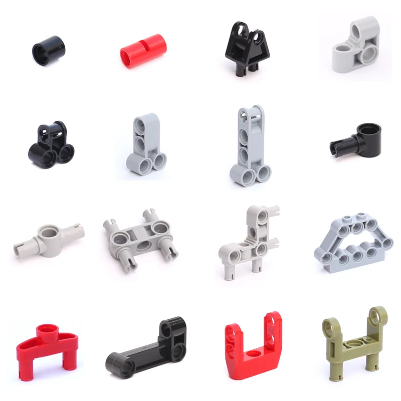 Moc High-tech Parts Pins Connectors Bolted Connection DIY Building Blocks  Accessories Bricks Toys Compatible with Lego Parts