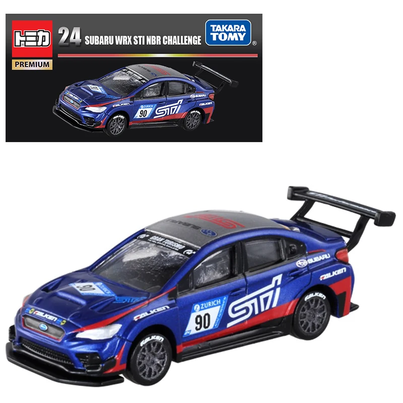 

Takara Tomy Tomica Premium 24 Subaru WRX STI NBR Вызов модель автомобиля Реплика серии Детские Рождественские подарки игрушки для мальчиков