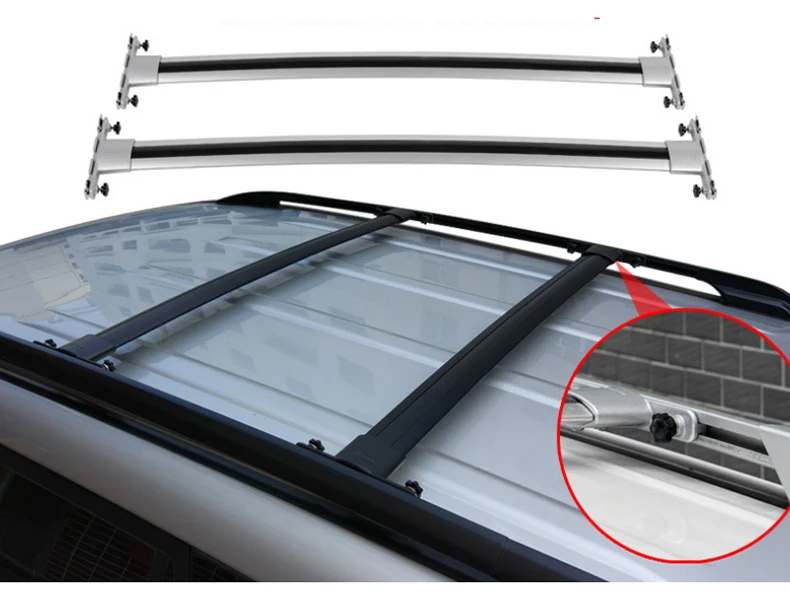 OEM Style Car Roof Rack For Toyota RAV4 RAV-4 2009-2012 Rails Bar Luggage Carrier Bars top Cross bar Rack Rail Boxes Accessories