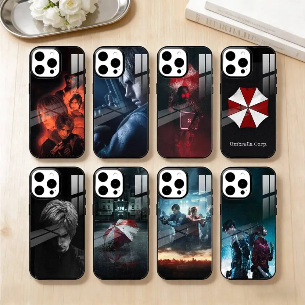 

R-RESIDENT G-GAME E-EVILS Phone Case For iPhone 17,16,15,14,13,Pro,Max,Plus,Magnetic For Magsafe Wireless Charging