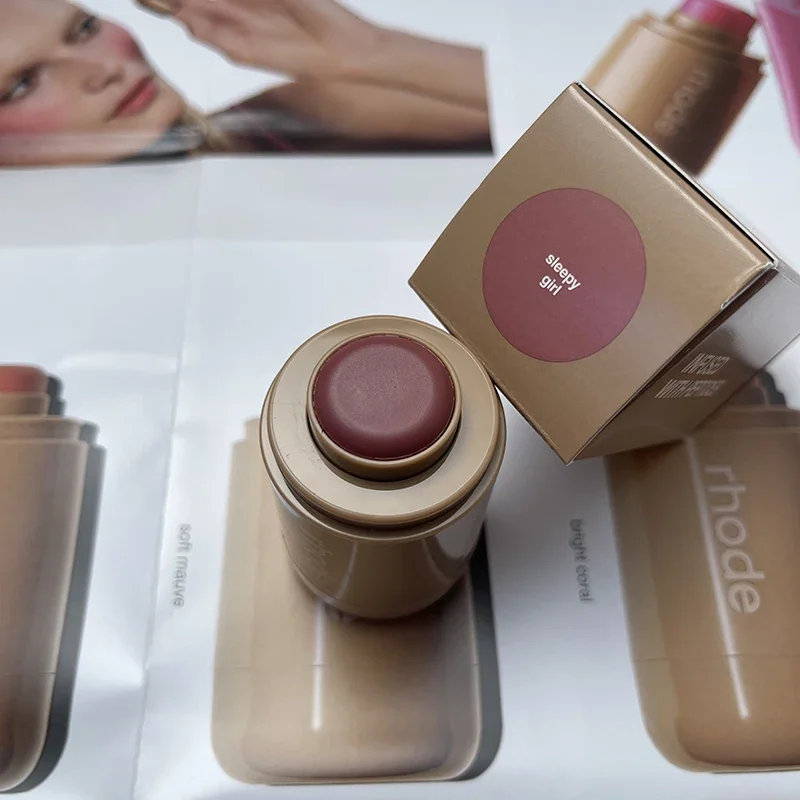 Bálsamo de batom colorido da moda - brilho labial nutritivo suavizante, morango e melancia, cuidados hidratantes, novo