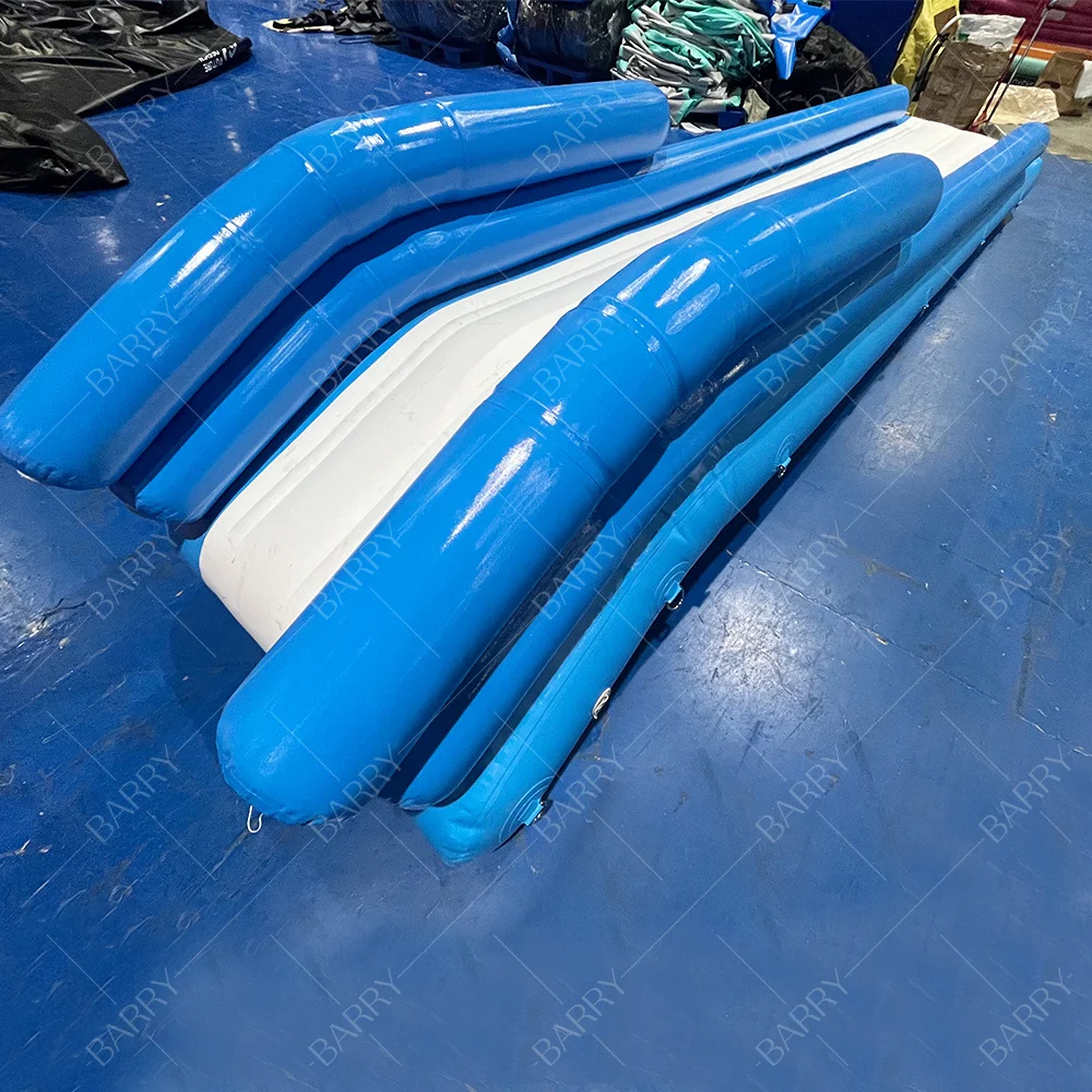 Customizable Water Play Equipment PVC Floating Yacht Water Slide Inflatable Water Slide