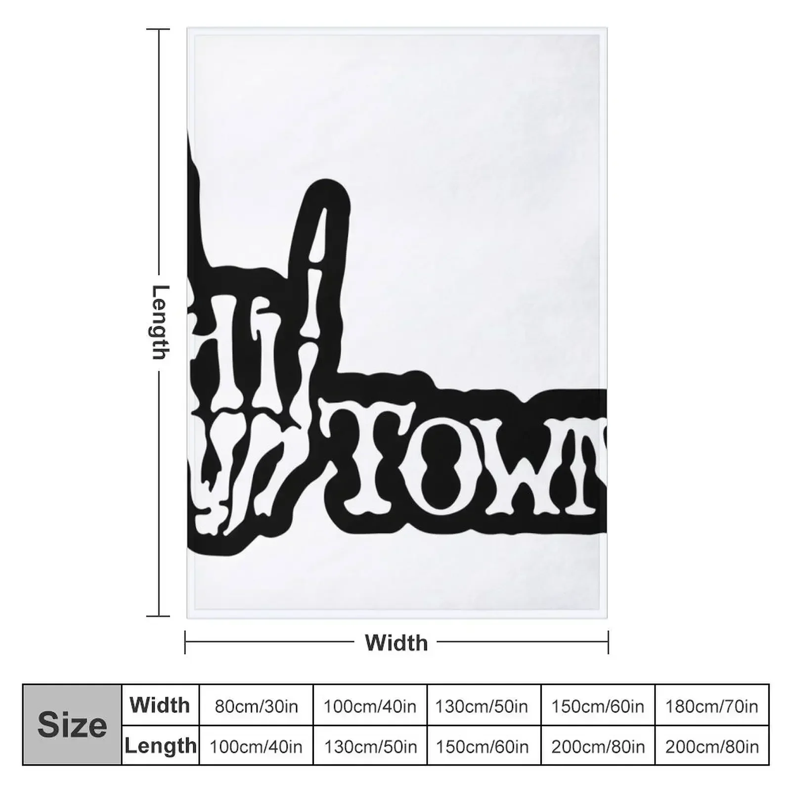H-Town Throw Blanket Moving Thermal Plush Thin christmas decoration Giant Sofa Blankets