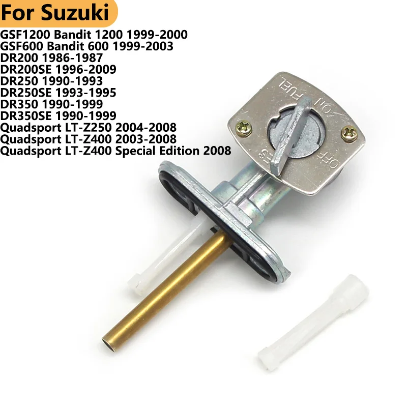 

Gas Fuel Petcock Tap Valve Switch Pump For Suzuki GSF1200 GSF600 Bandit 1200 600 DR200 DR200SE DR250 DR250SE DR350 DR350SE