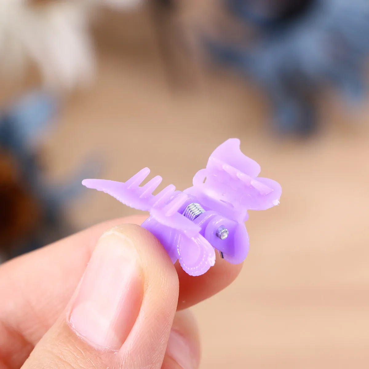 

Набор мини-заколок-бабочек для волос 2x15 см, смешанные заколки для индивидуальной укладки, стрижки, завивки и сушки волос