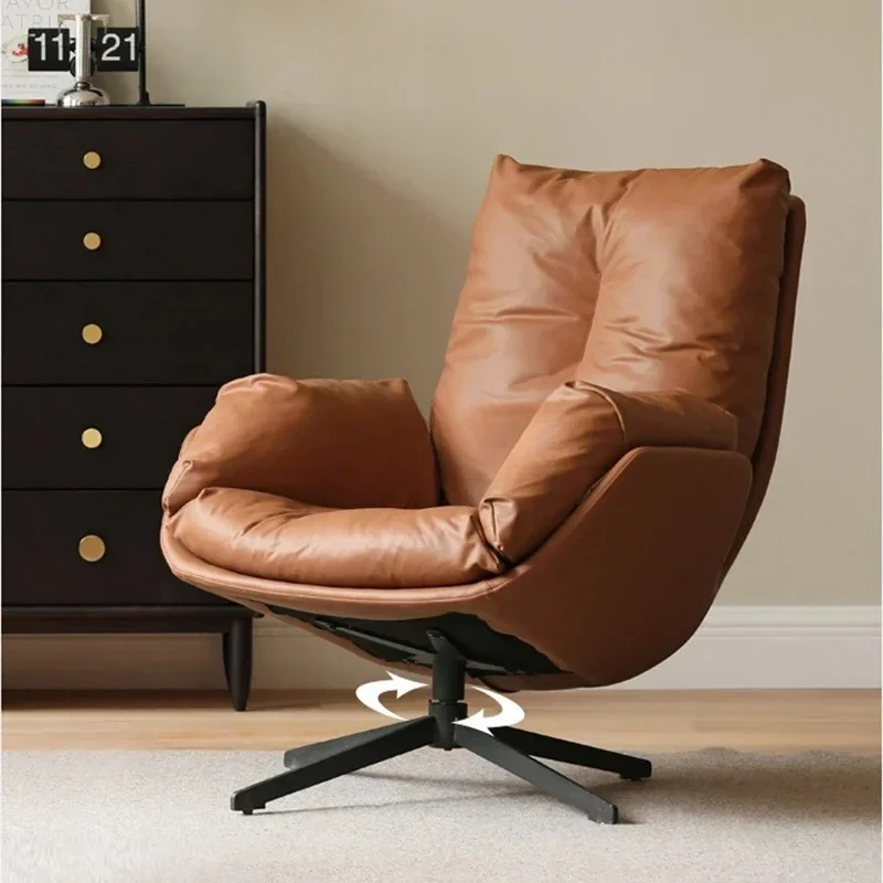

Luxury Arm Sofa Chair Office Ergonomic Living Leather Throne Occasional Articulos Para El Hogar Living Room Chair