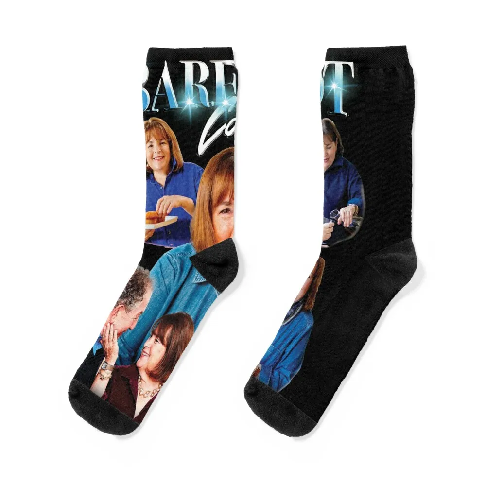 Barefoot Contessa Ina Garten 90s Bootleg Socks sports and leisure short man floral Socks Girl Men's