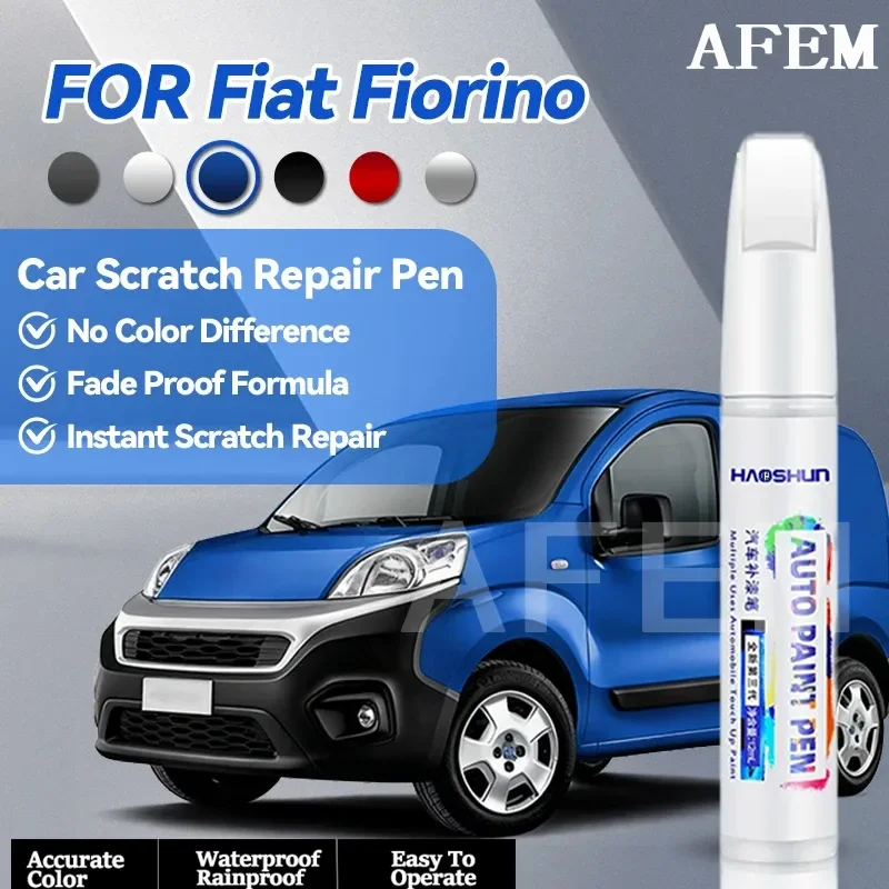 Specialized Automobiles For Fiat Fiorino Car Paint Repair Pen Touch Up Scratch Remover DIY Auto Accessories Black Red White Silv