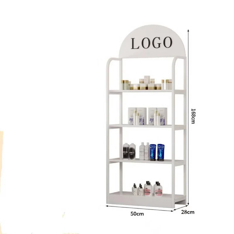 Custom.Luxury حامل عرض مستحضرات التجميل، خزانة عرض ماكياج مستحضرات التجميل، عرض متجر مستحضرات التجميل