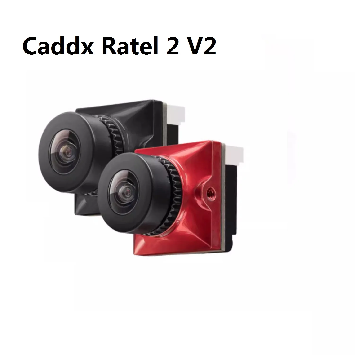 

Caddx Ratel 2 V2 FPV Camera Ratel2 2.1mm Lens 16:9/4:3 NTSC/PAL Switchable 19*19mm Super WDR for FPV Racing Drone RC Model