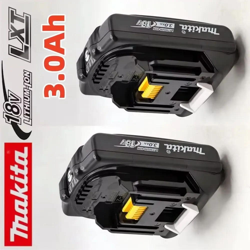 

Makita 18V 3Ah Li-Ion Rechargeable Battery for Drill Compatible with BL1830 BL1840 BL1850 BL1860B Power Tools Replacement