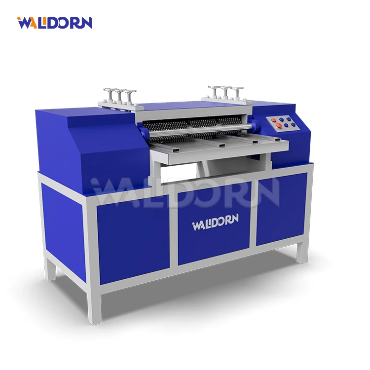 Waste Aluminum Copper Recycling Radiator Crusher Aluminum Separator Automatic Radiator Machine for Sale