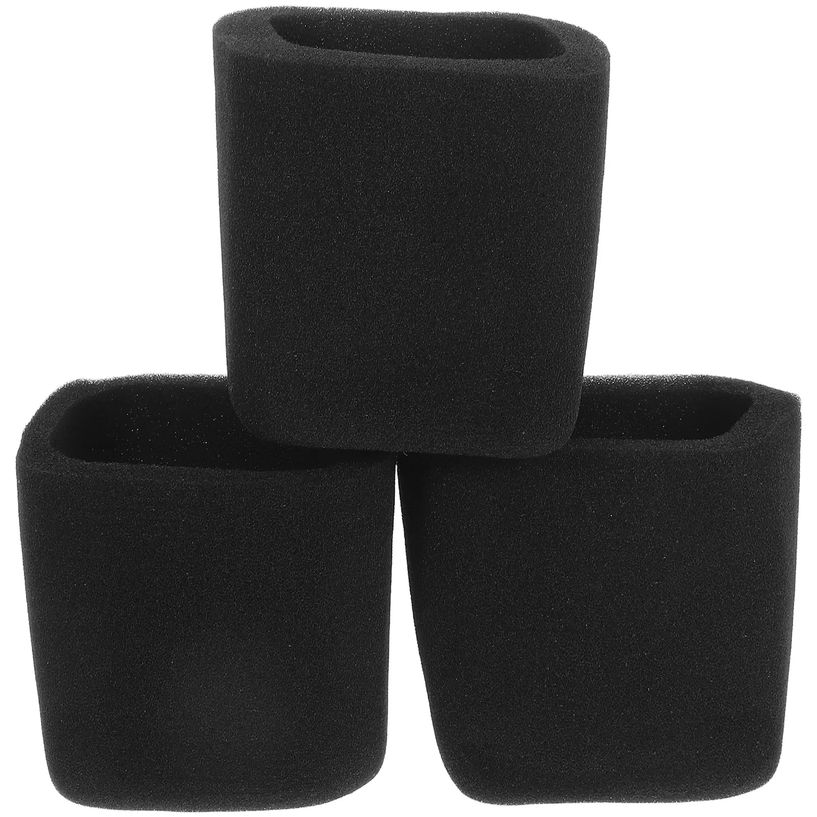 

3pcs Microphone Covers Disposable Black10mm ThicknessWindscreen SleeveSquare Condenser MicSound Isolation ShieldProtective