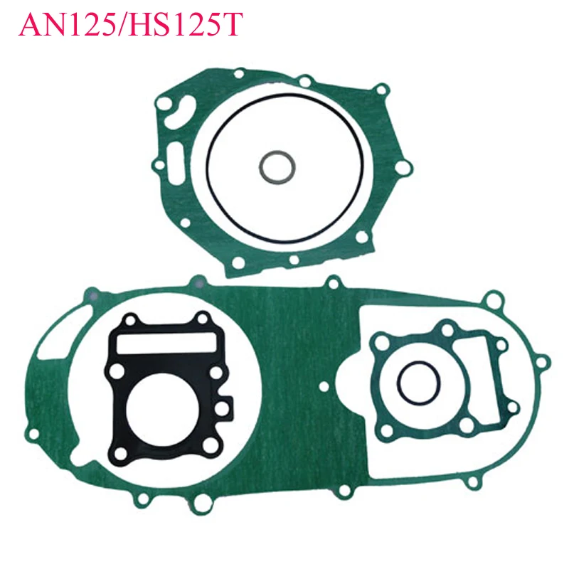 

Motorcycle Full Gasket Kit for Suzuki Haojue Jincheng Qinqi AN125 Burgman125 HS125T Cylinder Engine Crankcase Cover Gasket