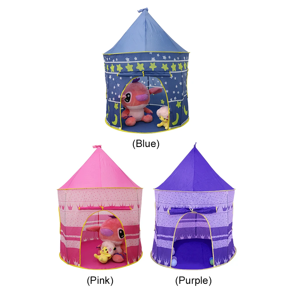 Play Tent for Kids Toddler with Carry Bag Princess Tent for Indoor & Outdoor Use Kids Castle Pop Up Tent Gift for Boys & Girls