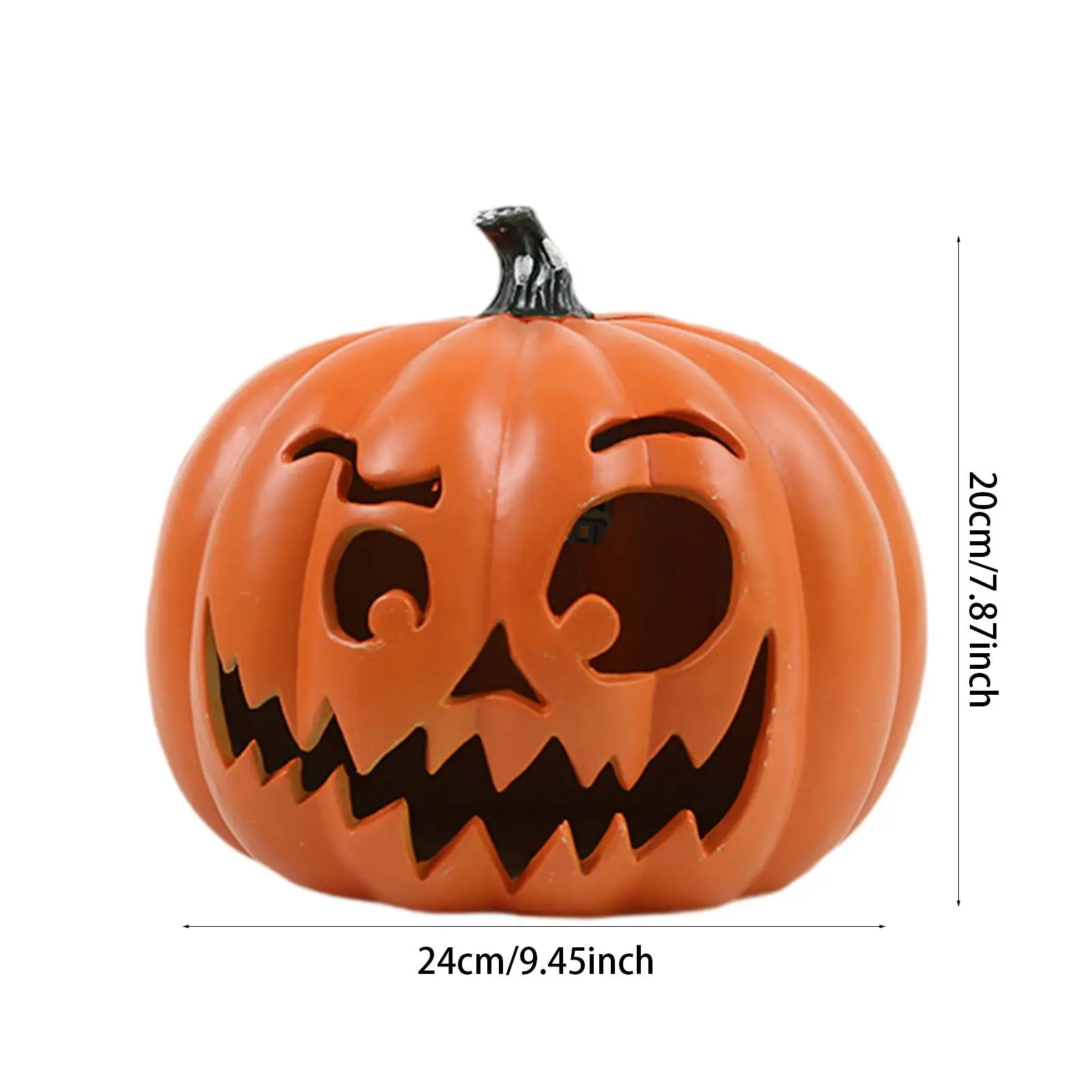 Halloween Pumpkin Lantern Creepy Halloween Decor Led Pumpkin