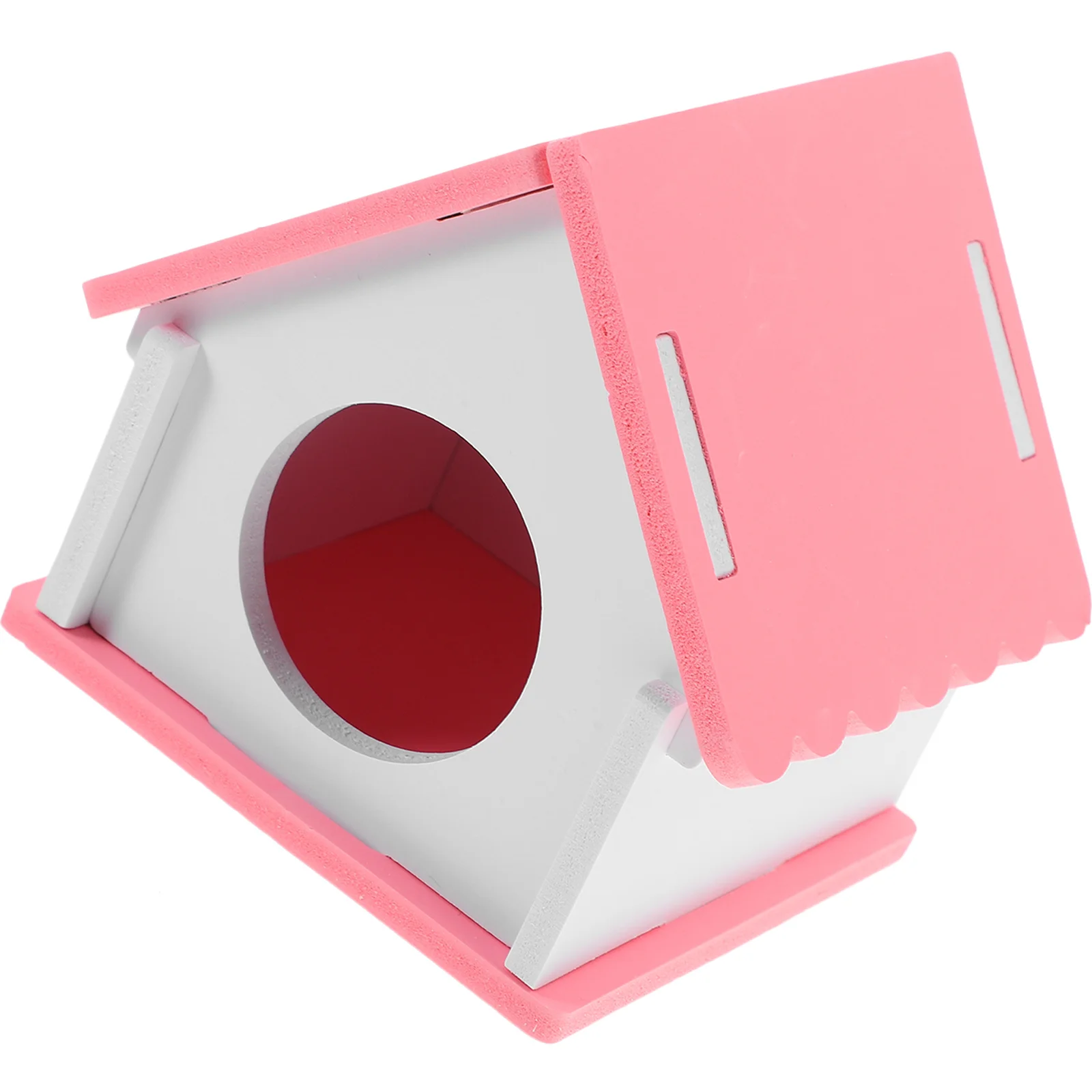 

Sturdy PVC Hamster House Hideaway Nest Reusable Longtime Use Pet Sleep Play Rest Decorative Rat Supplies Cage Accessories