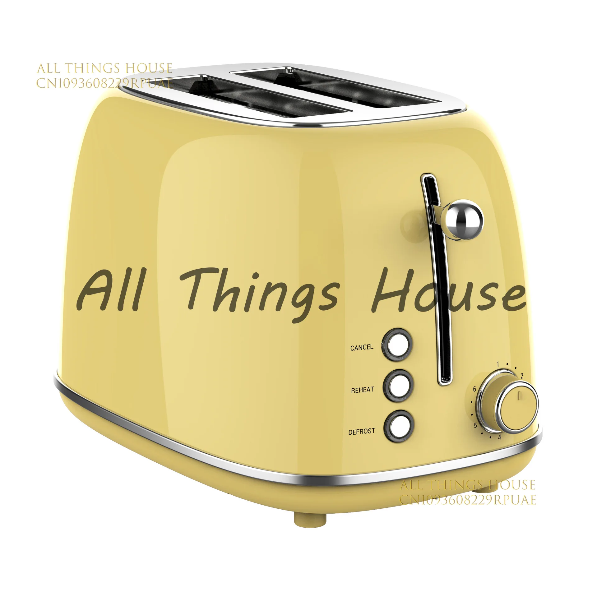 

Vintage, two-piece toaster with grill, kitchen utensils, smart toaster