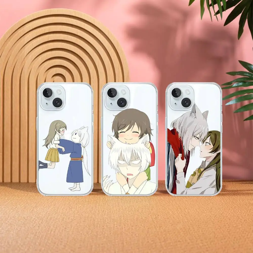 Niedliche K-Kamisama Kiss Handyhülle für iPhone 17 16 15 12 11 Pro Max 14 Plus 13 Mini Transparente Weiche Schutzhülle