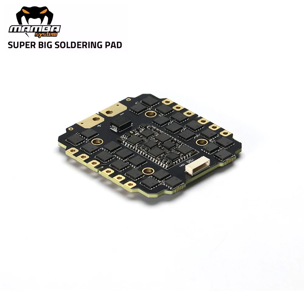 MAMBA F80 4in1 ESC 80A 3-8S LiPo AM32 Electronic Speed Controller 30.5mm for 10-13 Inch FPV Drone Heavy Freestyle Quadcopter