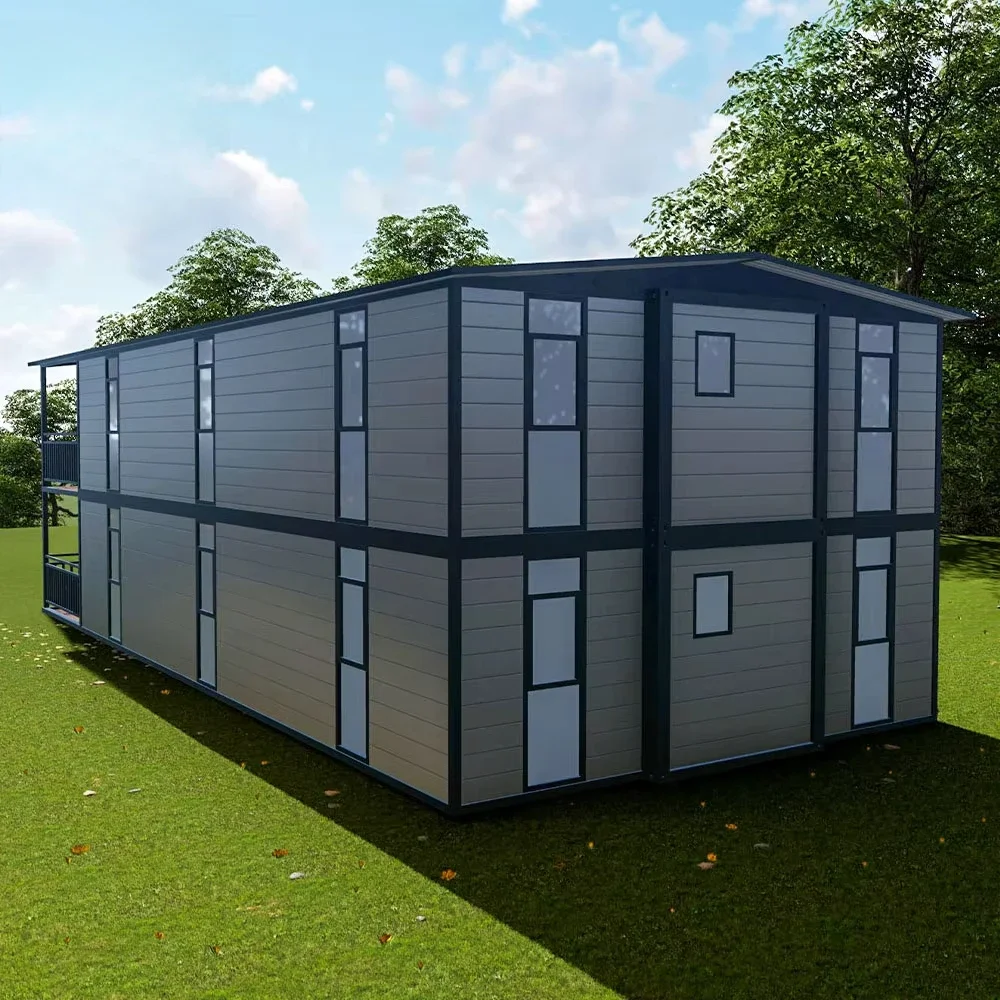 YG منزل صغير 20/40 قدم حاوية معيشة متنقلة مسبقة الصنع منزل قابل للتوسيع 2 3 4 5 غرفة نوم جاهزة فيلا منزل محمول #5