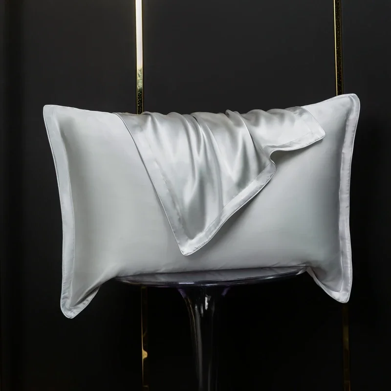 

Grade 6A Silk Pillow Case Natural Mulberry Silk Pillowcase Luxury Solid Color Envelope Pillow Cover 48x74 Pillowcover