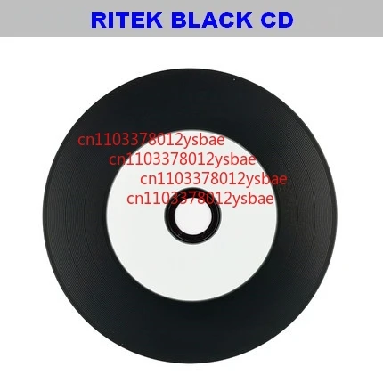 

Для Ritek Black CD-R Пустые диски Записываемые диски 700 МБ 80 ГБ 52X 50 для печати