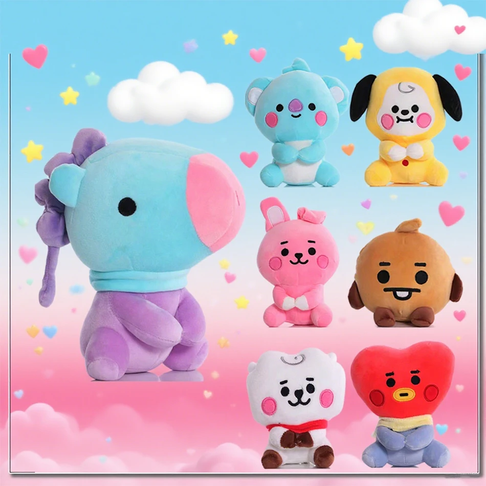 

Горячие BTed 21 плюшевые игрушки Kawaii мини-брелок аниме кулон орнамент для детей 12-22 см Bt периферийные устройства мягкие мягкие игрушки кукла подарок