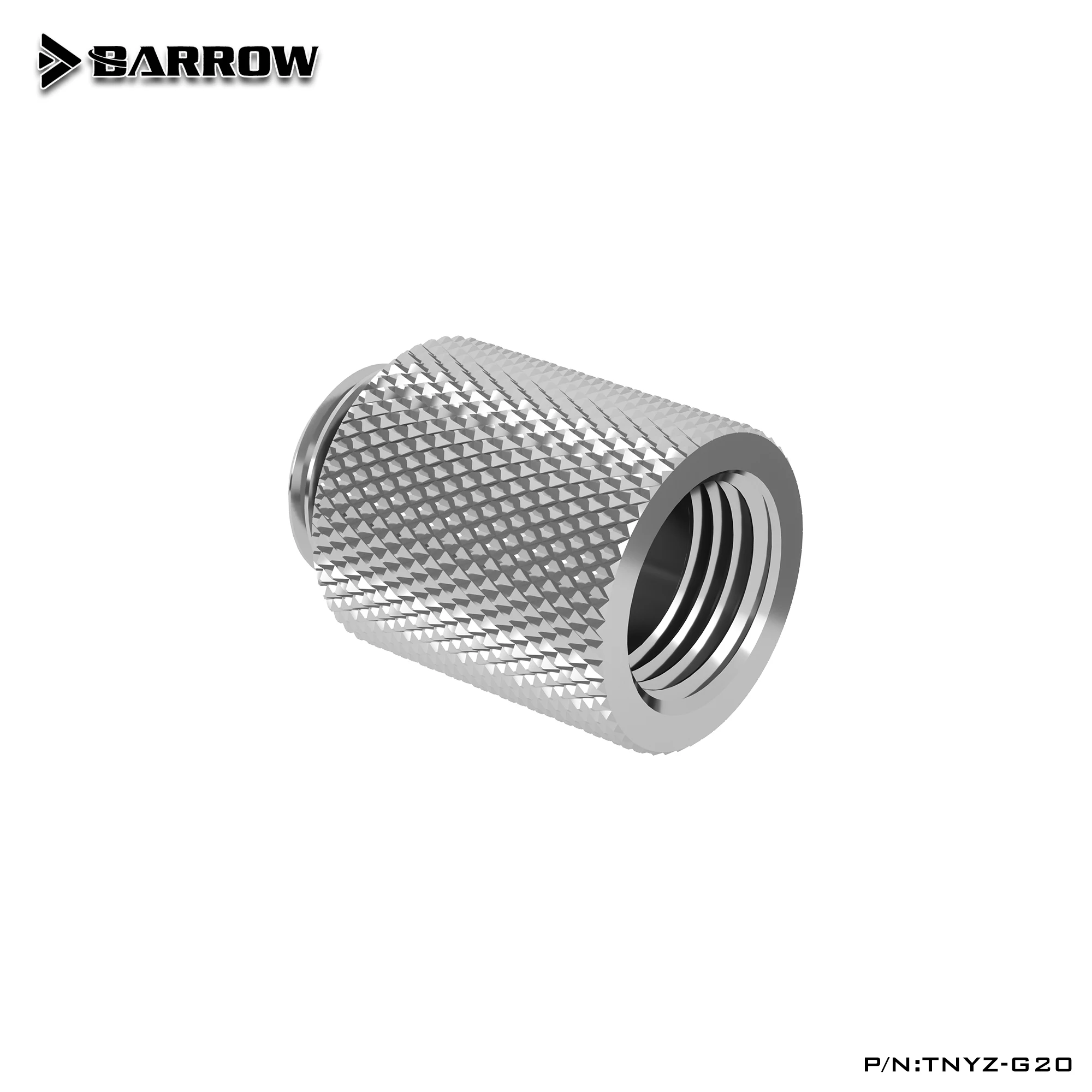 BARROW (Extend 10-15-20-30-40mm) Fitting G1/4'' M to F Extend Connect Adapter Male to Female Increase 10-40mm Length Connector