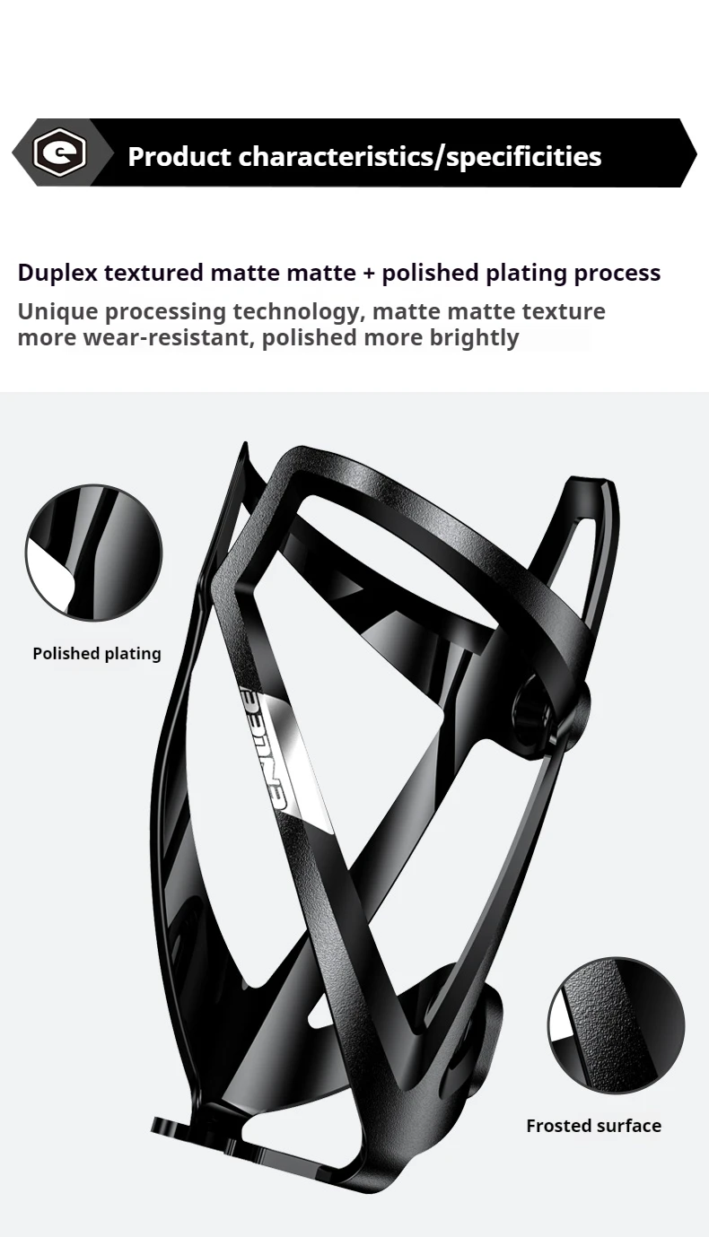 ENLEE Die Neue Fahrrad Unterstützung Flasche Halter Rack Radfahren Zubehör Fahrrad Thermo Flasche Befestigungen Rack MTB Wasserkocher Käfig Halterung – Detail 6