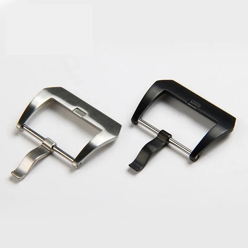 316L Stainless Steel Watch Buckle for Panerai PAM 441 Bracelet 20mm 22mm 24mm Matte Pin Clasp Metal Screw Pin Buckle Free Tool