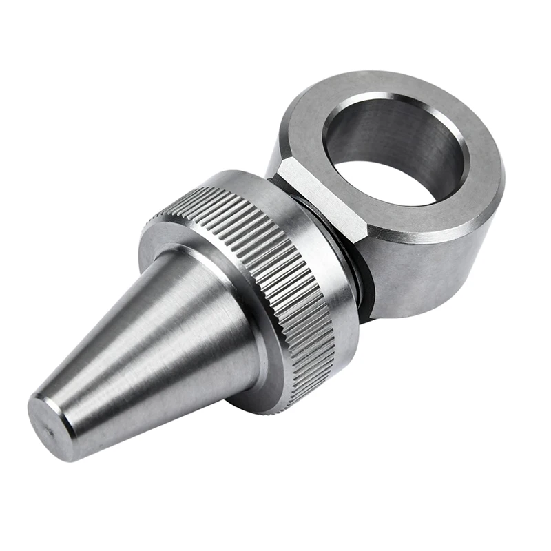 Industrial Universal Swivel Solid Cone Spray Nozzle Brushed Stainless Steel Adjustable Angle Jet Nozzle with Fixing Bracket