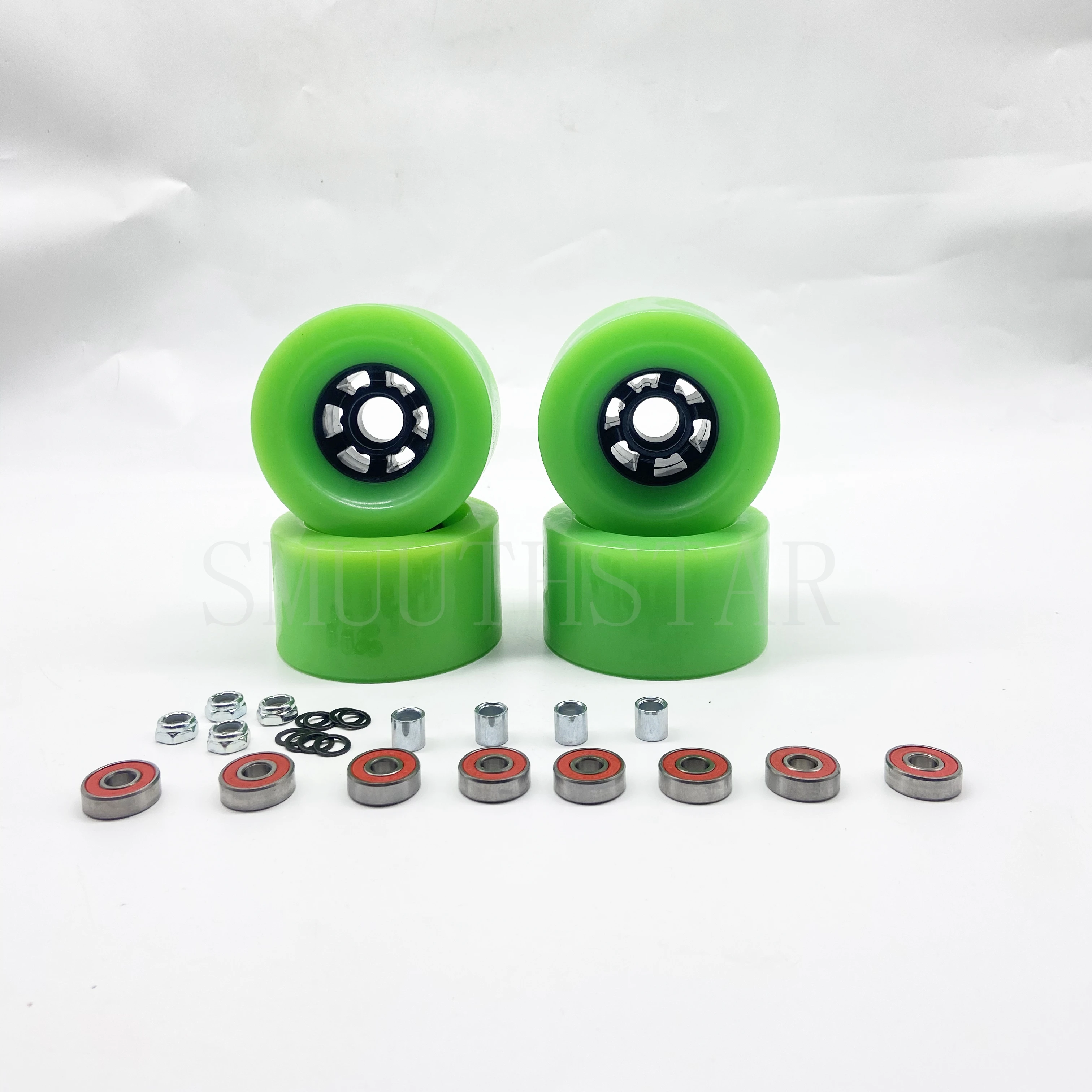 New Arrival 78A 90mm 83mm electric skateboard wheels or Longboard Wheels With Bearings Black Orange Green Color PU Wheels