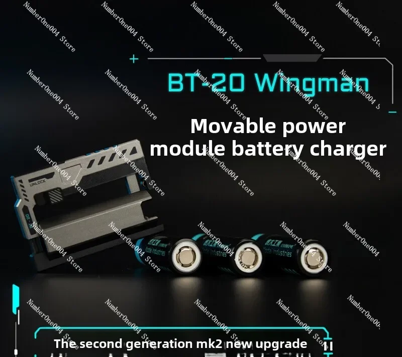 BT-20MK2 Small Helper Tactical Exchangeable Mobile Power Module/battery Charger/exchangeable Power Bank