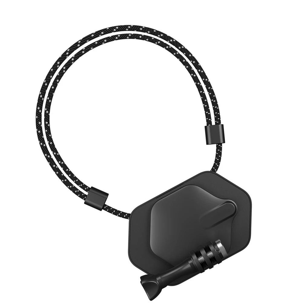 Set Halter dudukan magnetik, aksesori kamera pelepasan cepat kalung braket untuk Gopro Hero 12 11 10 9 8 7 Insta360