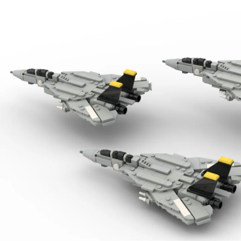 

MOC-207156 Building blocks F-14 Tomcat Gifts Toys For Children DIY Sets War Assembly Building Bricks Military Assemble Airplane