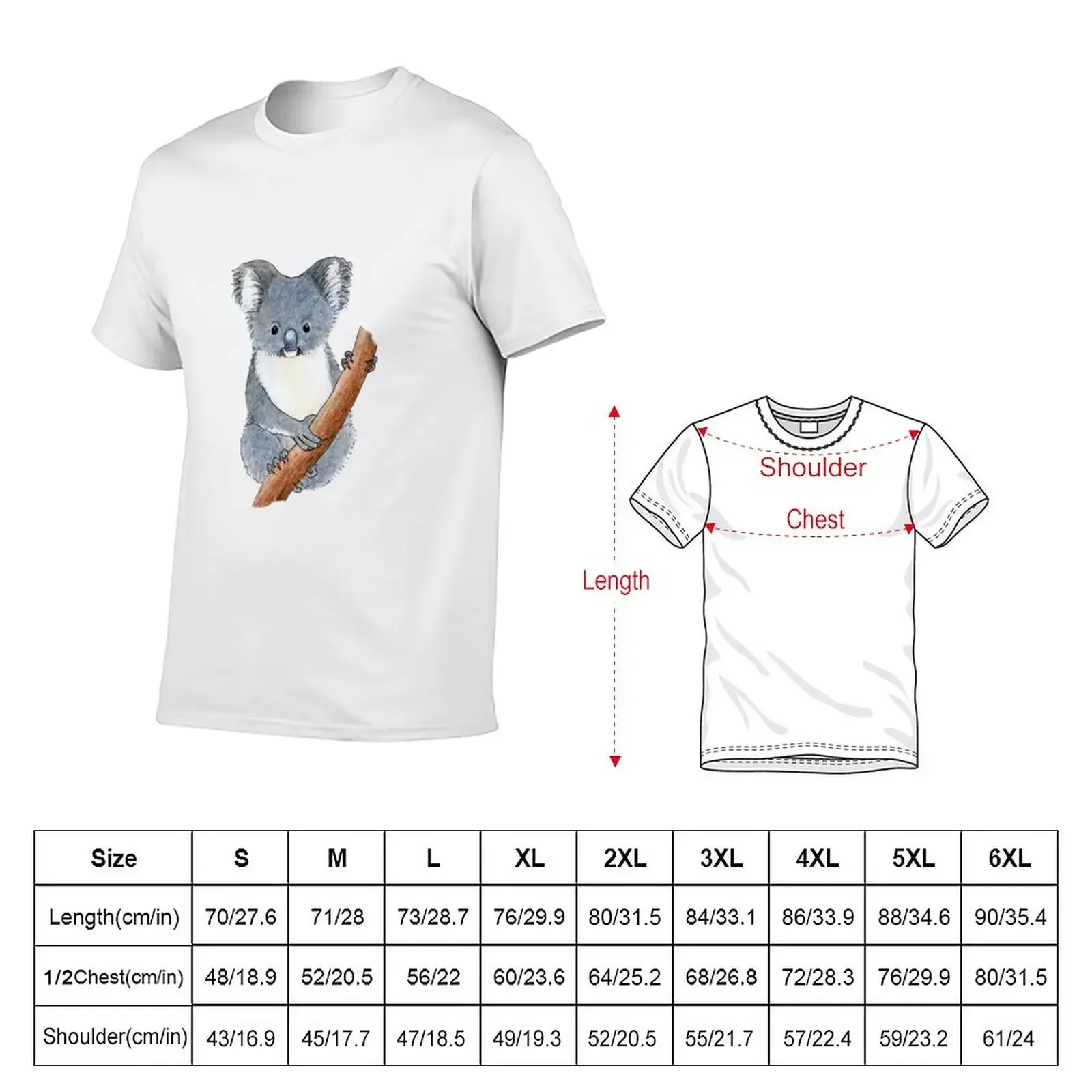 Gorgeous koala - Raising funds for the RSPCA Queensland T-Shirt oversizeds korean fashion men graphic t shirts