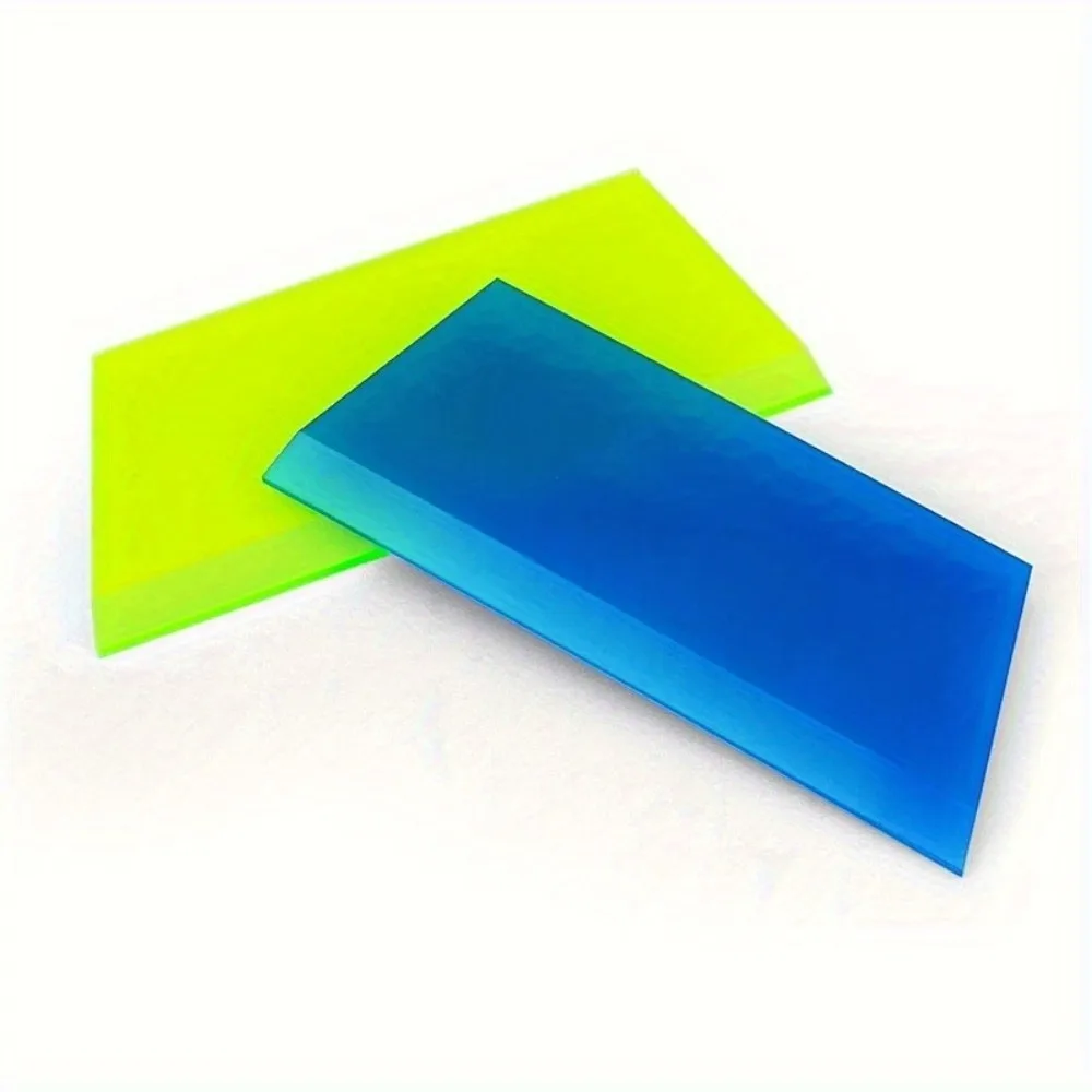 2pcs Universal Rubber BLUEMAX Blade for Window Windshield Glass Water Remove Squeegee Car Film Wrap PPF Squeegee Ice Scraper