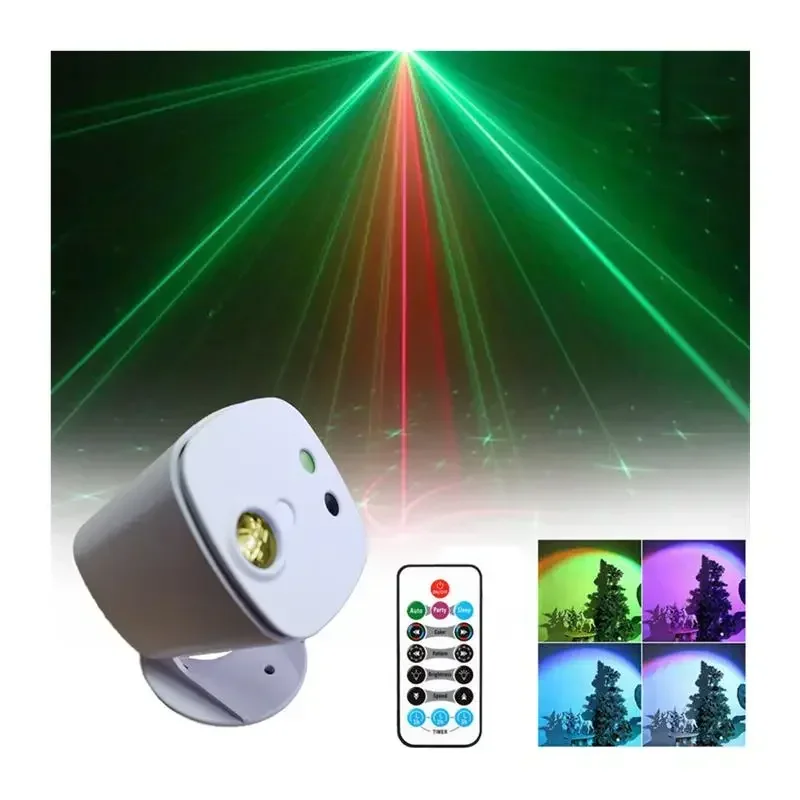 YyhcYyhcLED Light Northern Lights Starry Sky Projector Mini Sunset Laser Night Light Bedroom Bedside Regular Shutdown Ambient Li