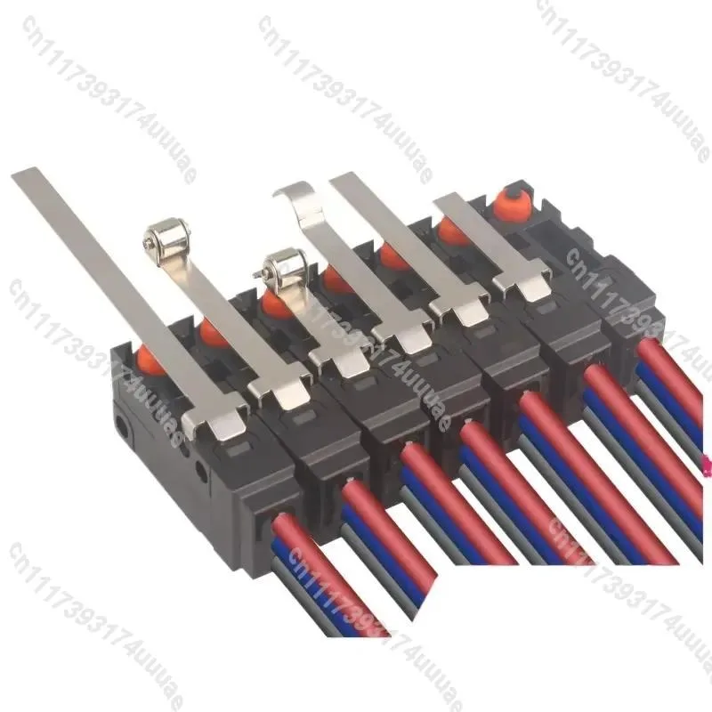 Waterproof Micro Switch Small Stroke Limit G5W11 1 2 3 Feet Oil Proof Dust Proof Normally Open Closed With Wire